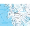 Antarktyda - ścienna mapa fizyczna 200x150 cm