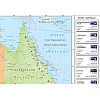Australia - ścienna mapa polityczna 200 x 150 cm