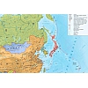 Azja - ścienna mapa polityczna 160 x 120 cm