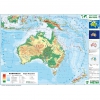 DWUSTRONNA MAPA ŚCIENNA AUSTRALII – FIZYCZNA / POLITYCZNA 1:6 200 000