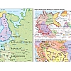 Europa w latach 1945-89 200 x 150 cm