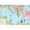 I Wojna Światowa 1917-18 - mapa ścienna 200 x 150 cm