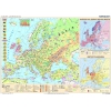 Mapa gospodarcza Europy 160x120 cm