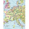 Mapa gospodarcza Europy 160x120 cm
