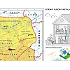 OZE - Strefy nasłonecznienia i energia solarna w Polsce 160 x 120 cm