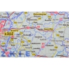 Polska Administracyjno-drogowa 110x100cm. Mapa magnetyczna