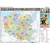 Polska w latach 1945-56 - mapa 200 x 150 cm
