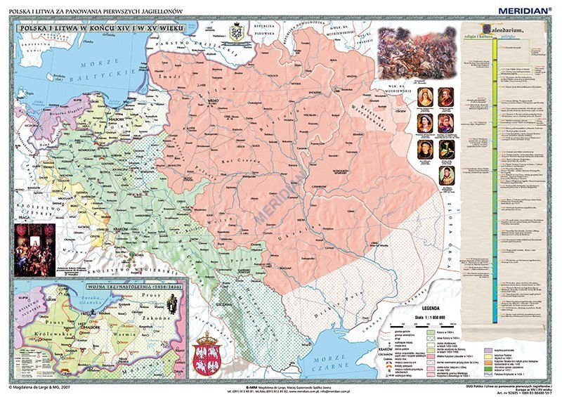 Polska W Xiii Xv Wieku Sprawdzian DUO Polska i Litwa za pierwszych Jagiellonów / Europa XIV-XV wiek