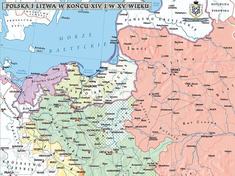 DUO Polska i Litwa za pierwszych Jagiellonów / Europa XIV-XV wiek